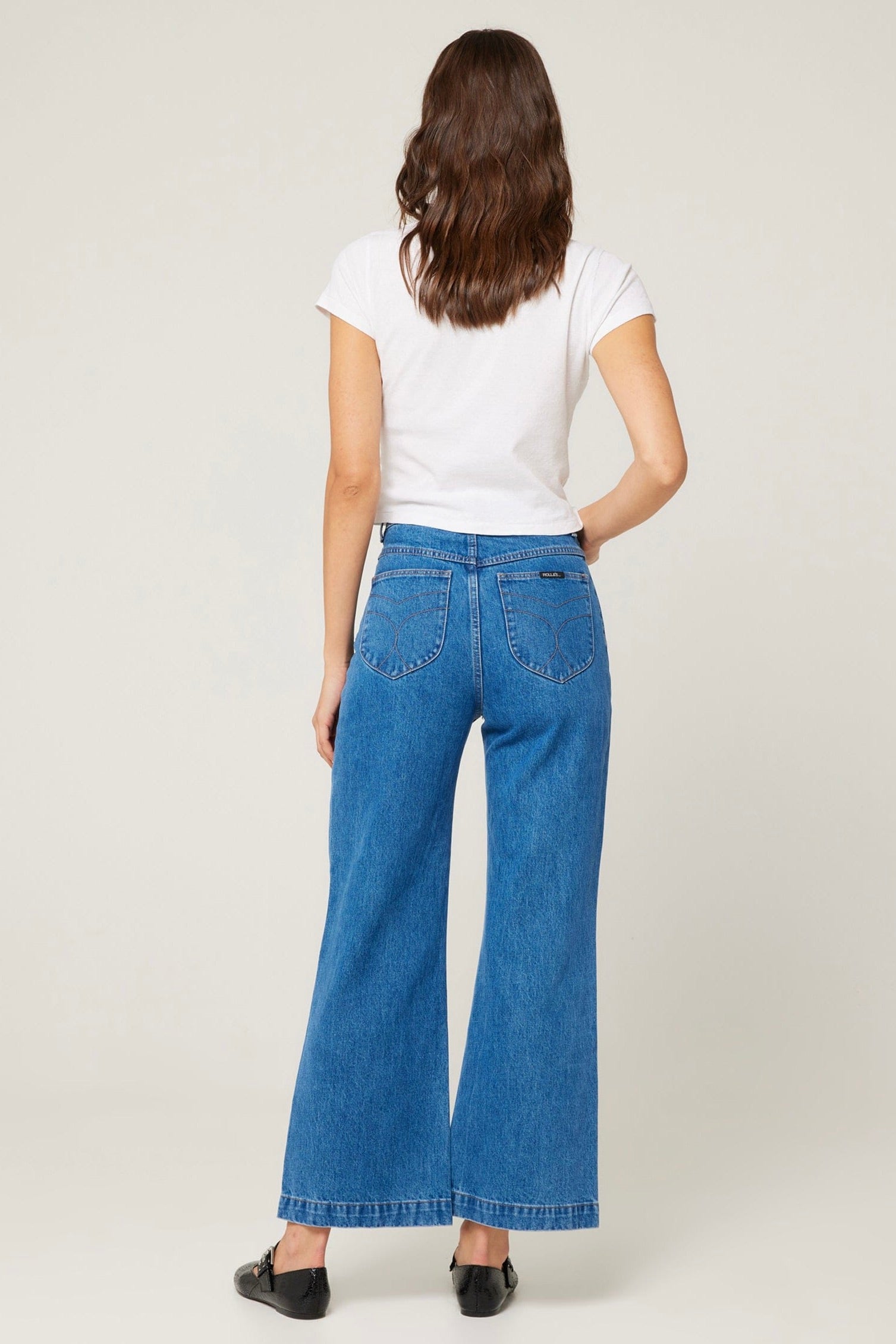 Mason | High Rise Wide Leg Denim Jeans