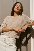 Mason | Lightweight Crochet Knit Jumper