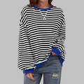 Mason | Playful Striped Cotton Blend Jumper