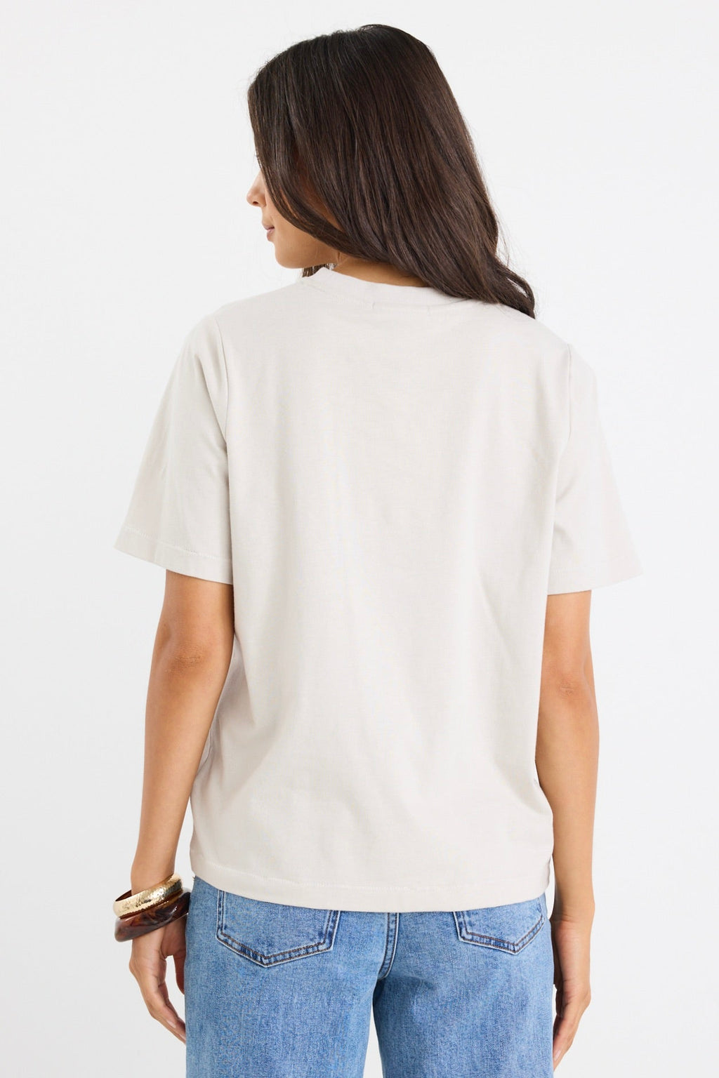 Mason | Relaxed Cotton Boxy Crew Neck Tee