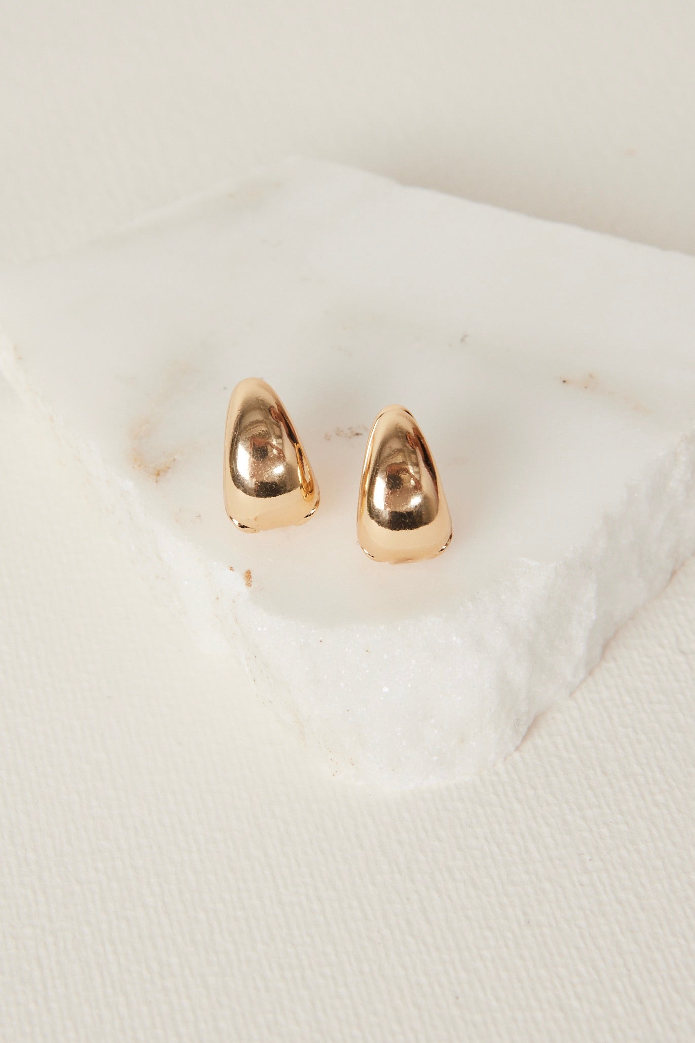 Mia | Bold Chunky Gold Earrings for Women