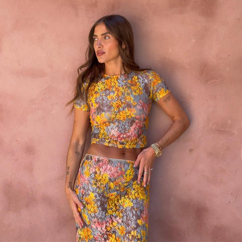 Mia | Chic Floral Maxi Dress for Women