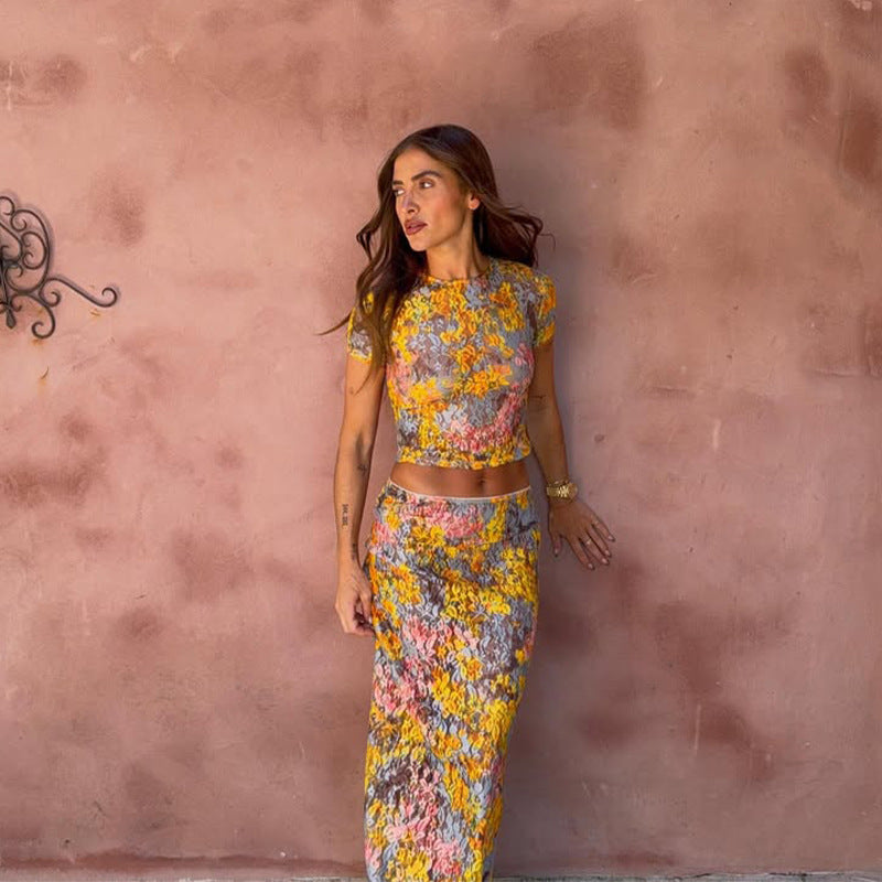 Mia | Chic Floral Maxi Dress for Women