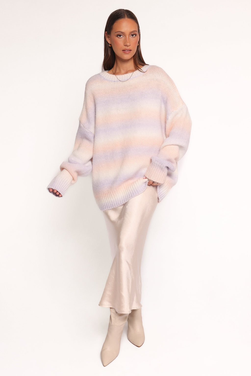 Mia | Cozy Striped Knit Sweater for Women