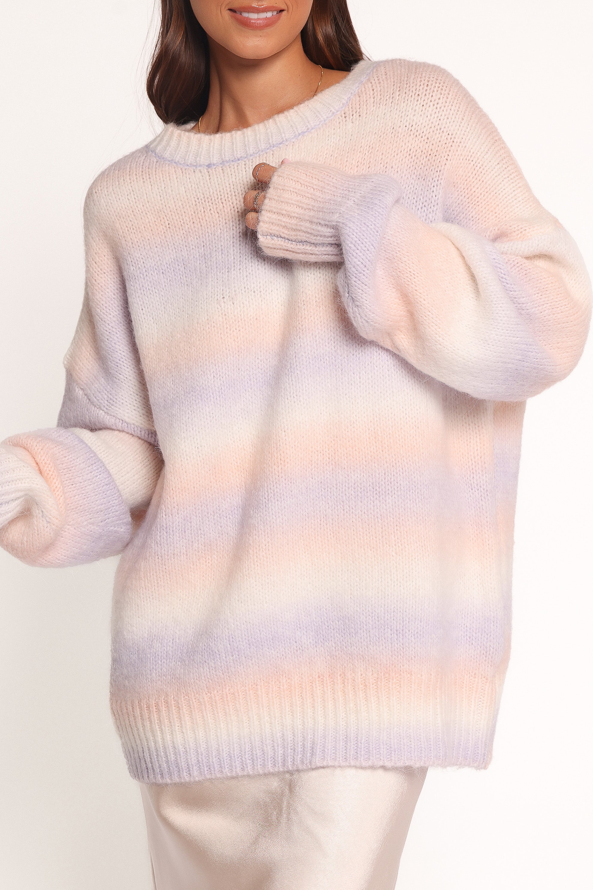 Mia | Cozy Striped Knit Sweater for Women