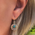 Mia | Elegant Boho Earrings for Women with Turquoise Stone