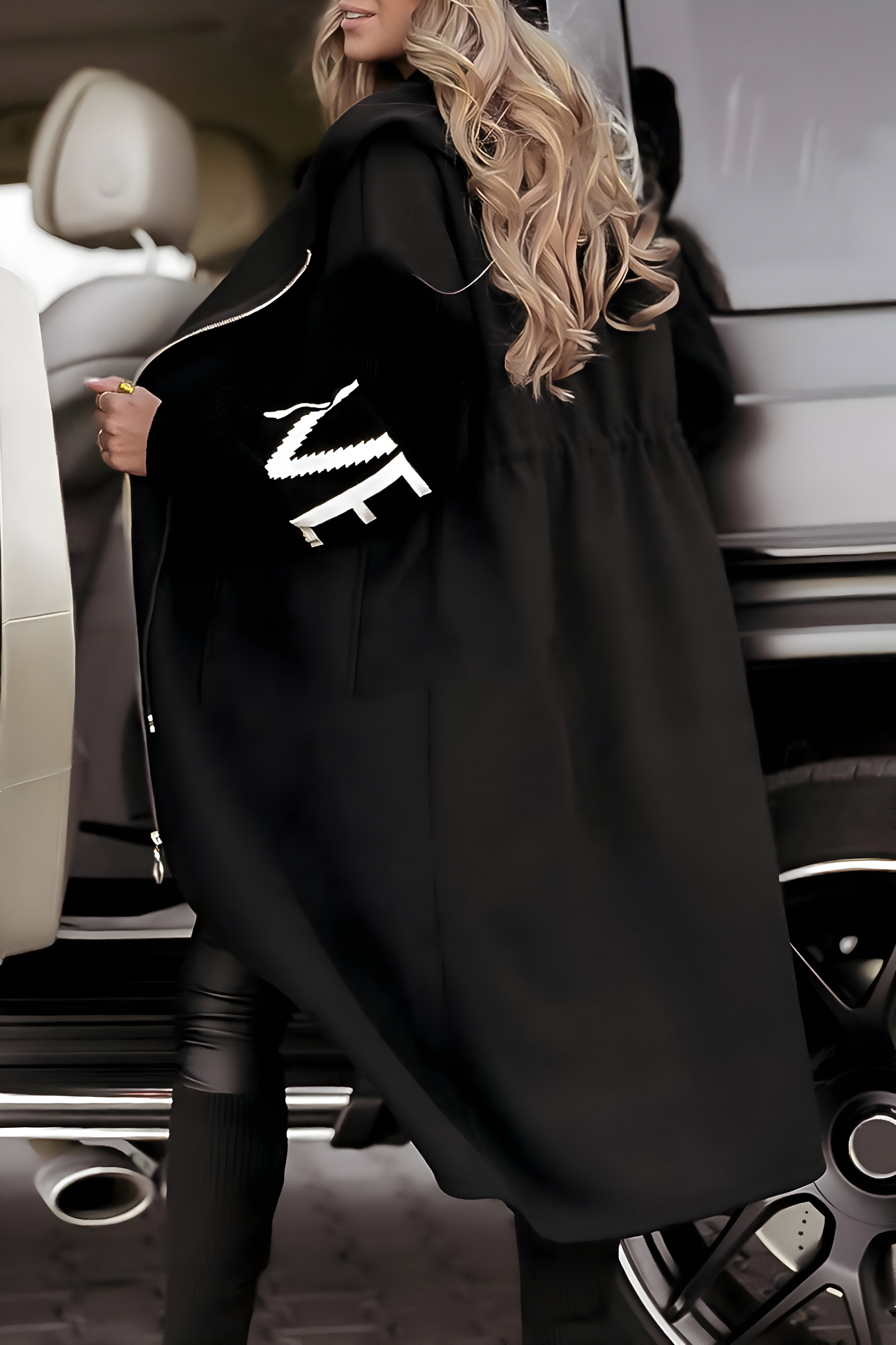 Mia | Elegant Cozy Women's Coatigan With Hood