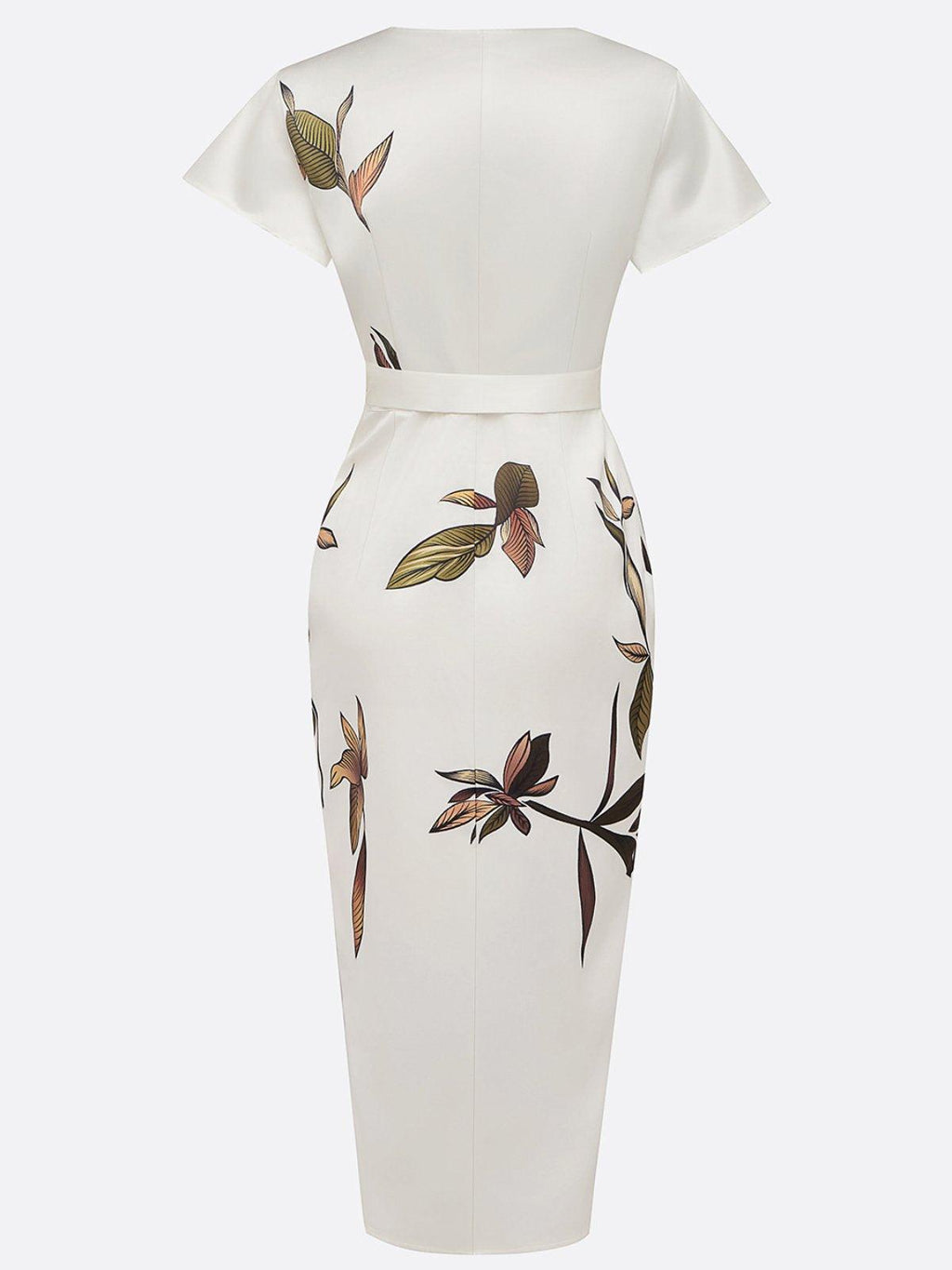 Mia | Elegant Floral Wrap Sundress for Women