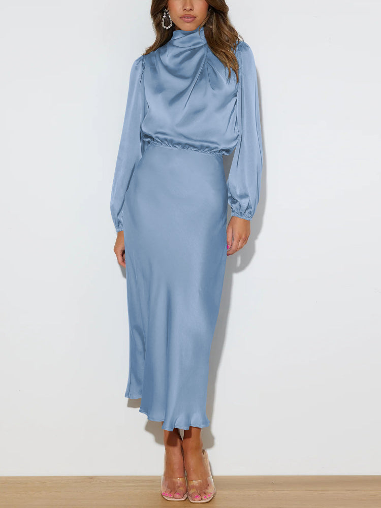 Mia | Elegant Long Sleeve Maxi Dress for Women