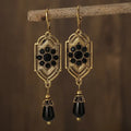 Retro Black Earrings for Women