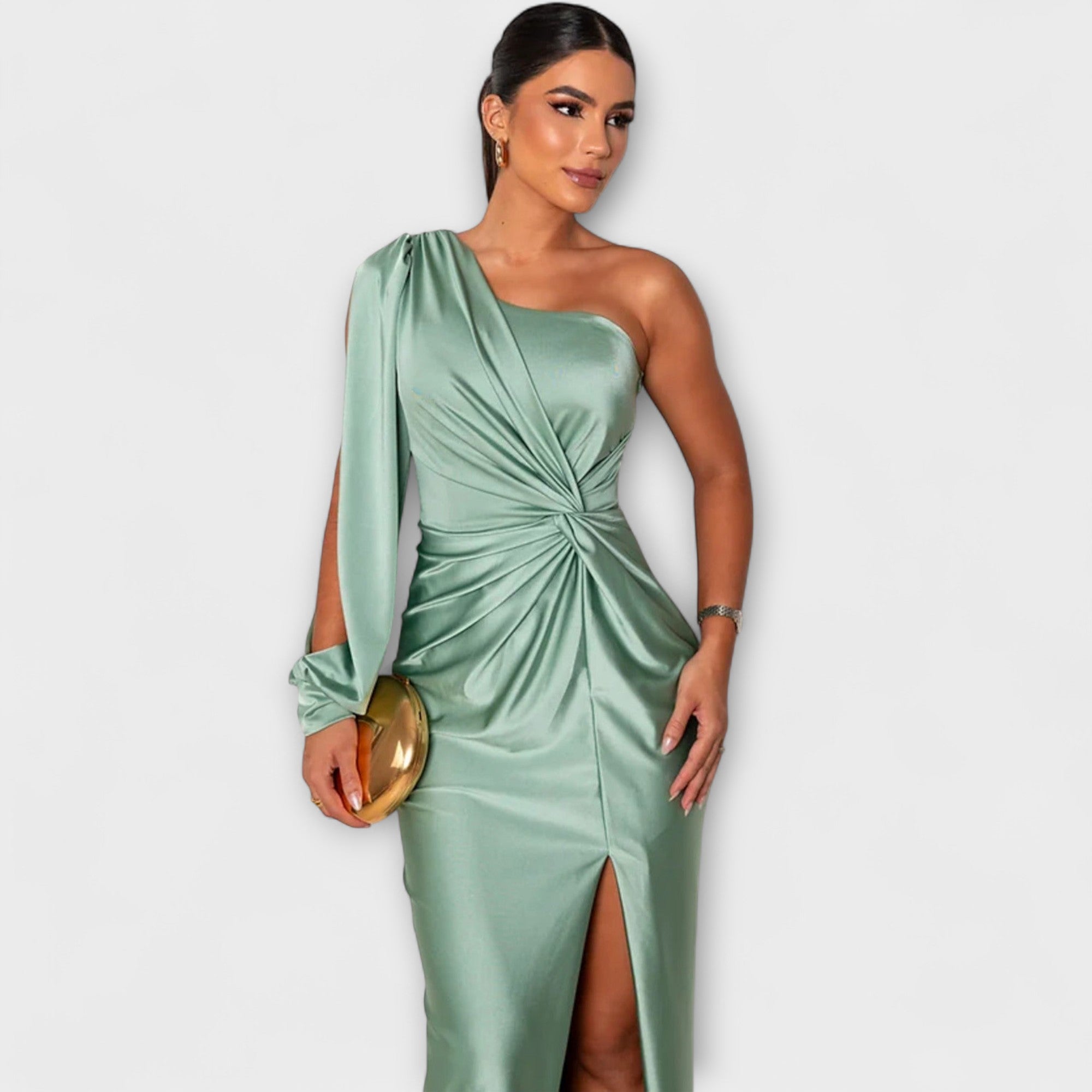 Mia | Elegant Sophisticated Formal Dress for Weddings and Special Occasions
