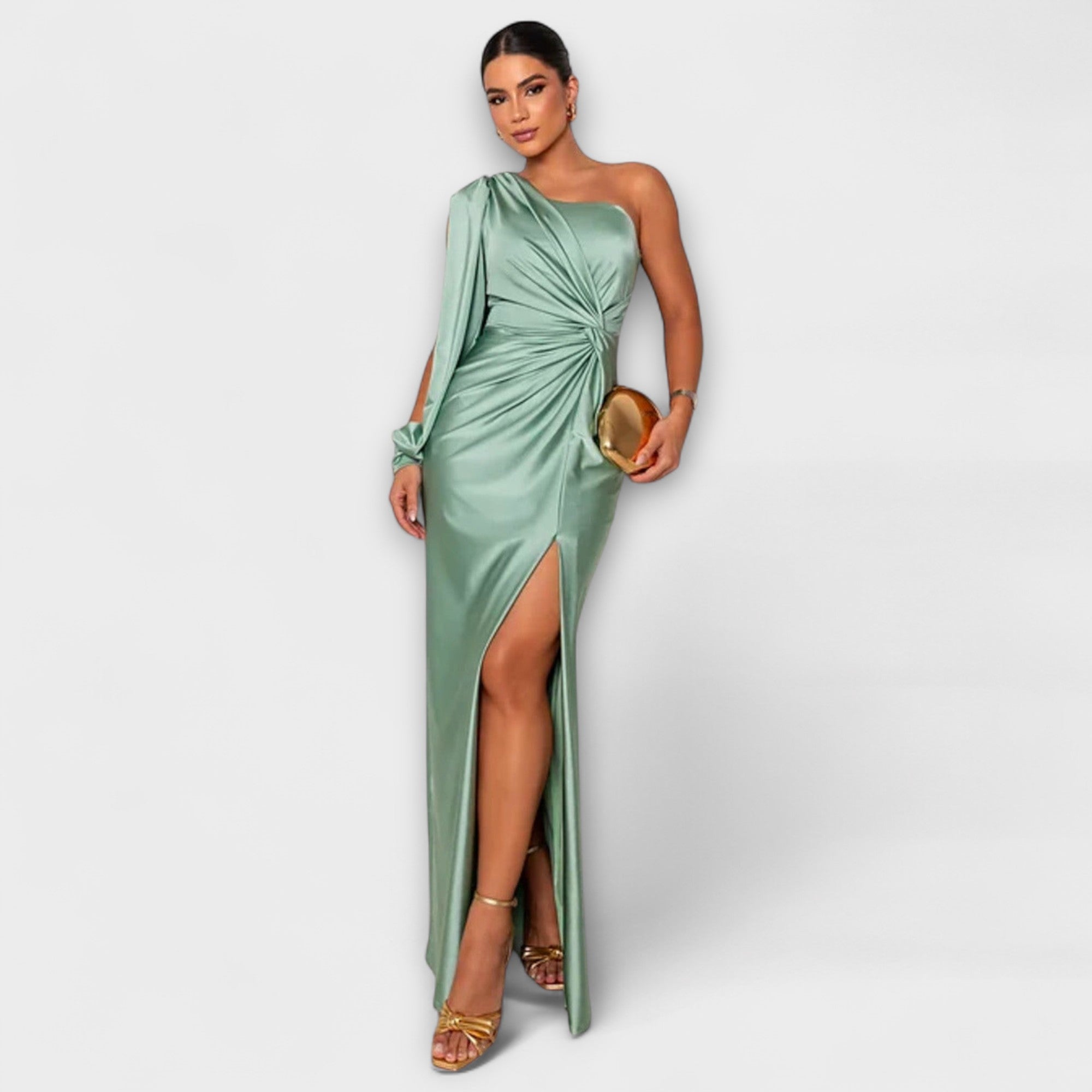Mia | Elegant Sophisticated Formal Dress for Weddings and Special Occasions