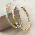 Mia | Elegant Vintage Hoop Earrings