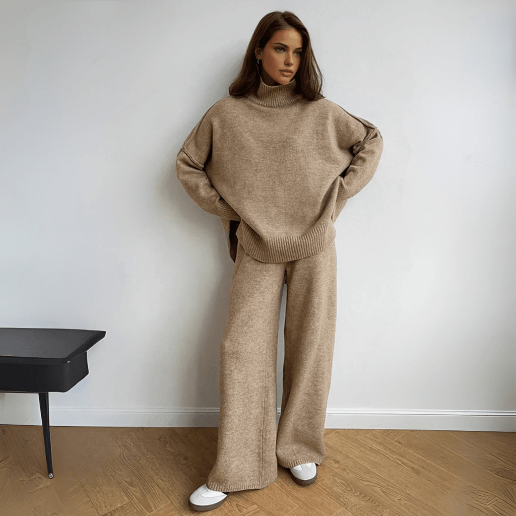 Mia | Soft Relaxed Knit Lounge Set