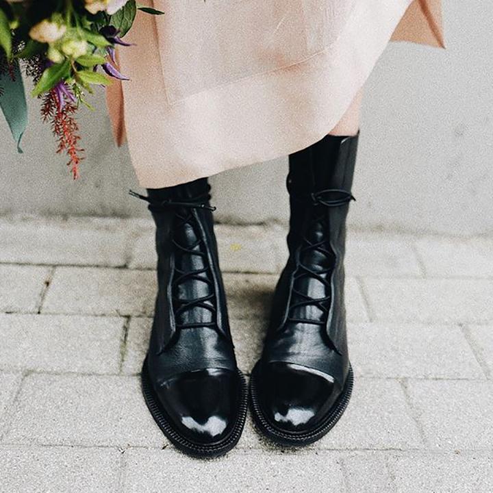 Mia | Stylish Black High Heel Boots for Women