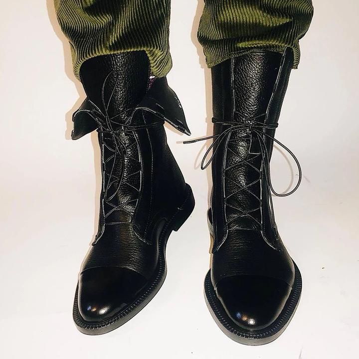 Mia | Stylish Black High Heel Boots for Women