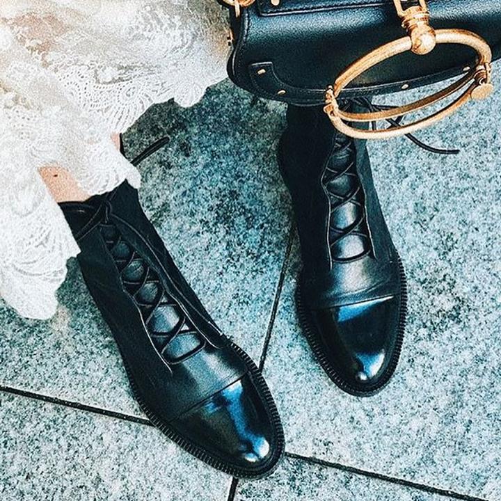 Mia | Stylish Black High Heel Boots for Women