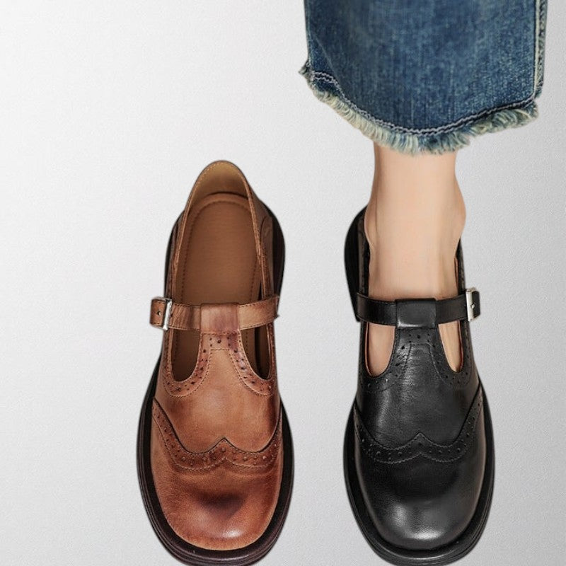 Mia | Stylish Elegant Leather Shoes