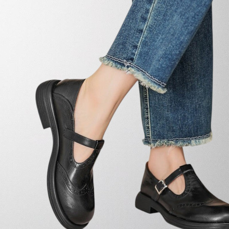 Mia | Stylish Elegant Leather Shoes