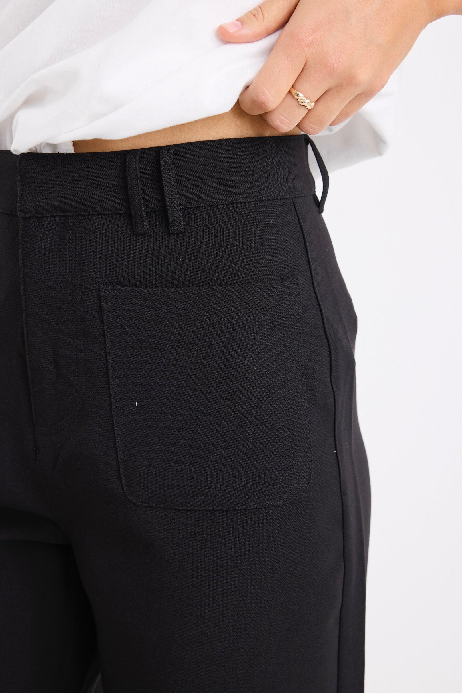 Mia | Tailored High Rise Wide Leg Pants
