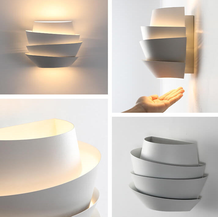 NordicGlow | Elegant Modern Iron Double-Point Wall Sconce Light