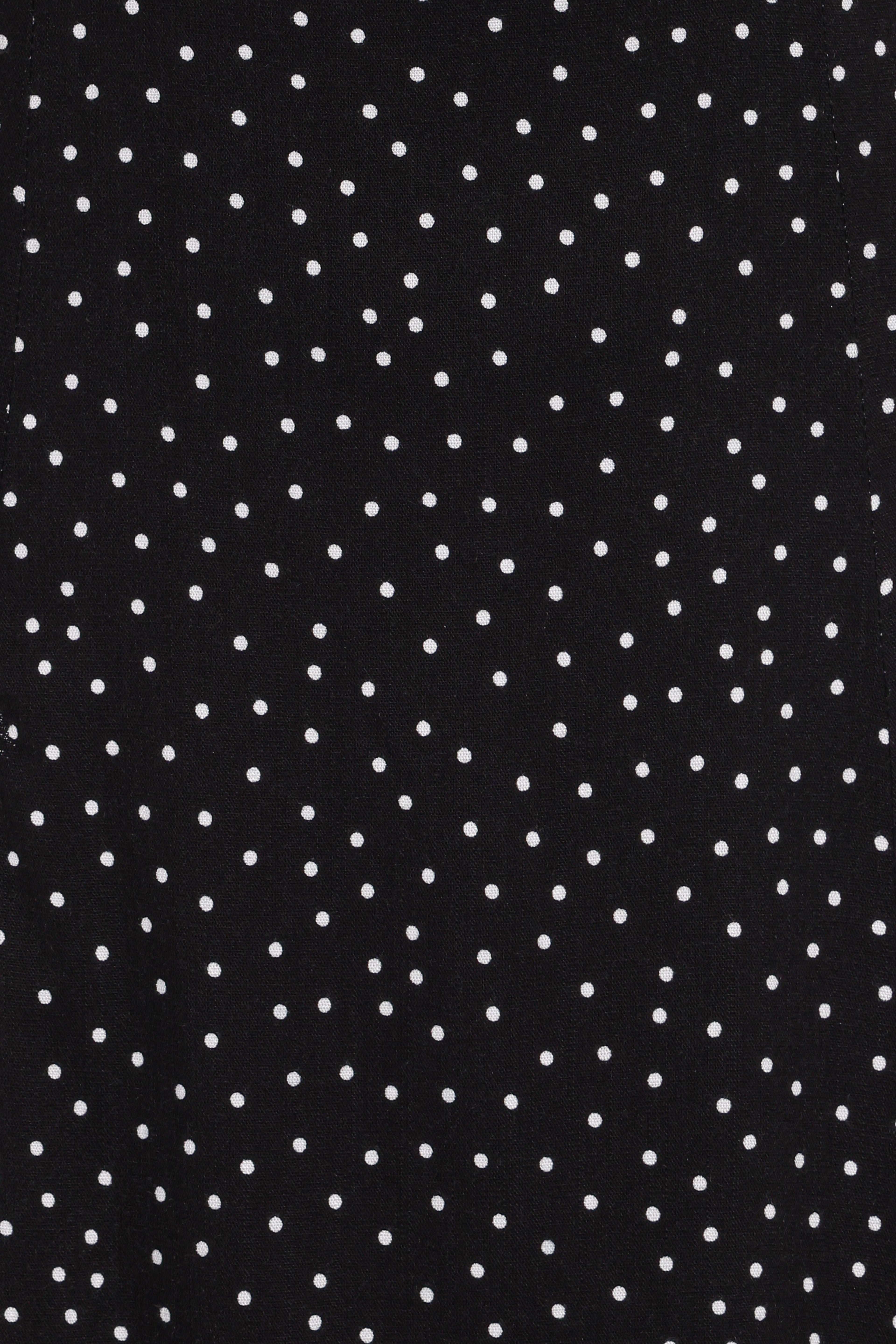 Olivia | Chic Black Polka Dot Maxi Dress for Wedding Guests
