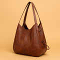 Olivia | Stylish Vintage Handbag Set with Purse and Wallet