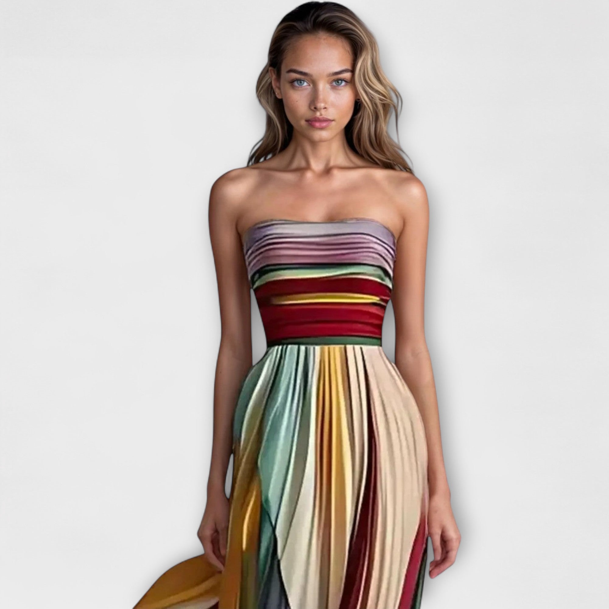 Sophia | Chic Long Sleeve Maxi Dress for Women
