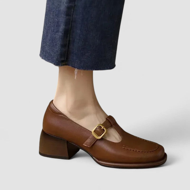 Sophia | Classic Comfortable T-Strap Mary Jane Shoes