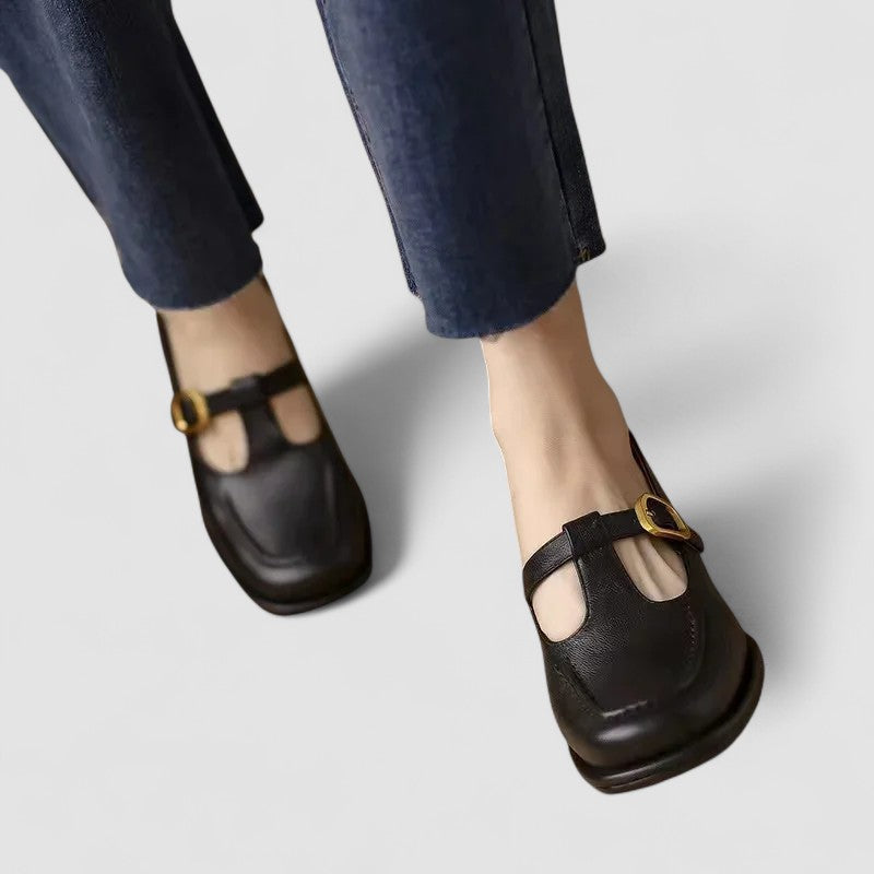 Sophia | Classic Comfortable T-Strap Mary Jane Shoes
