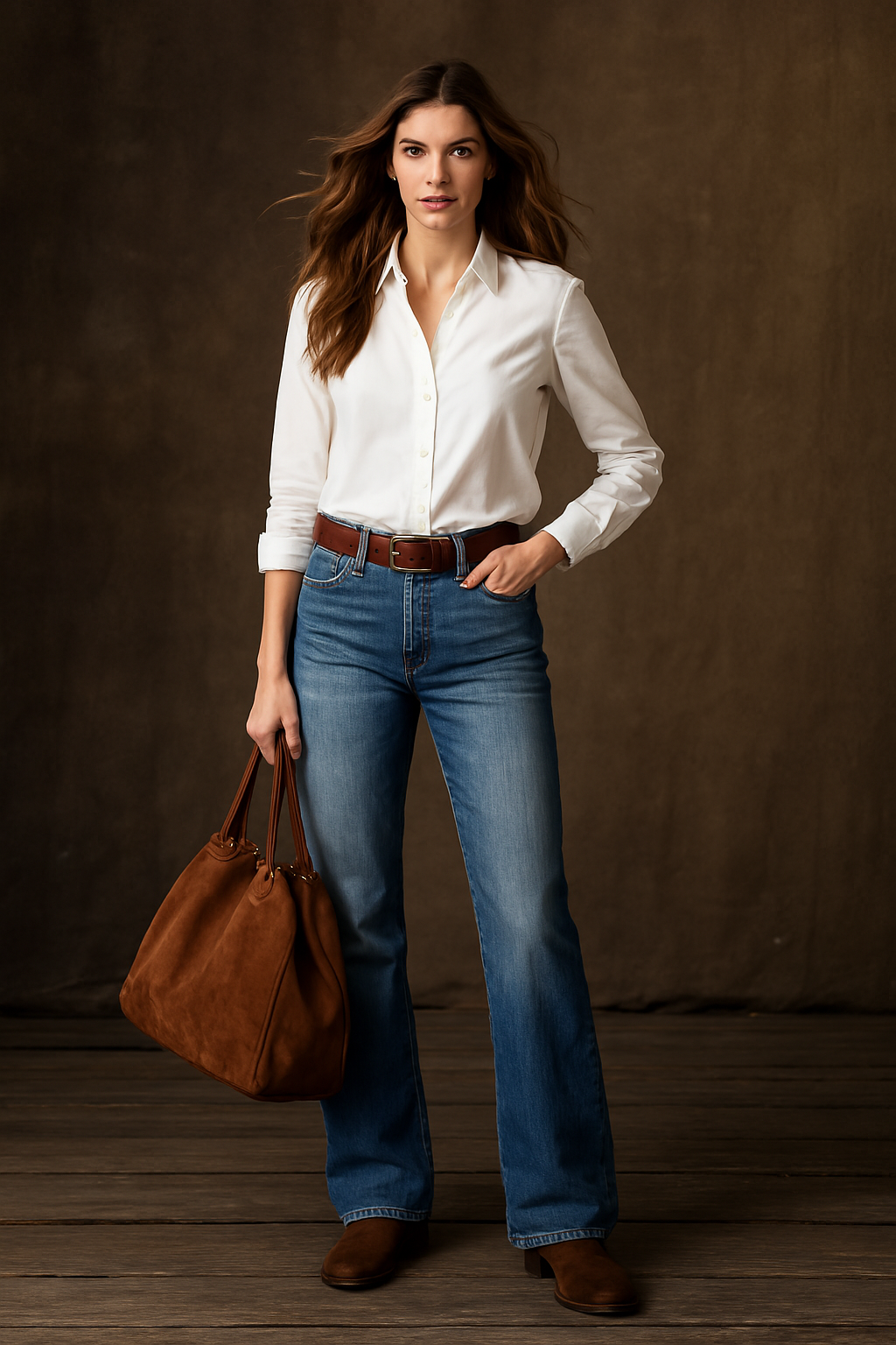 Sophia | Classic High-Waisted Flared Women's Jeans