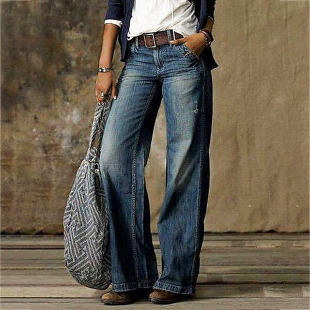 Sophia | Classic High-Waisted Flared Women's Jeans
