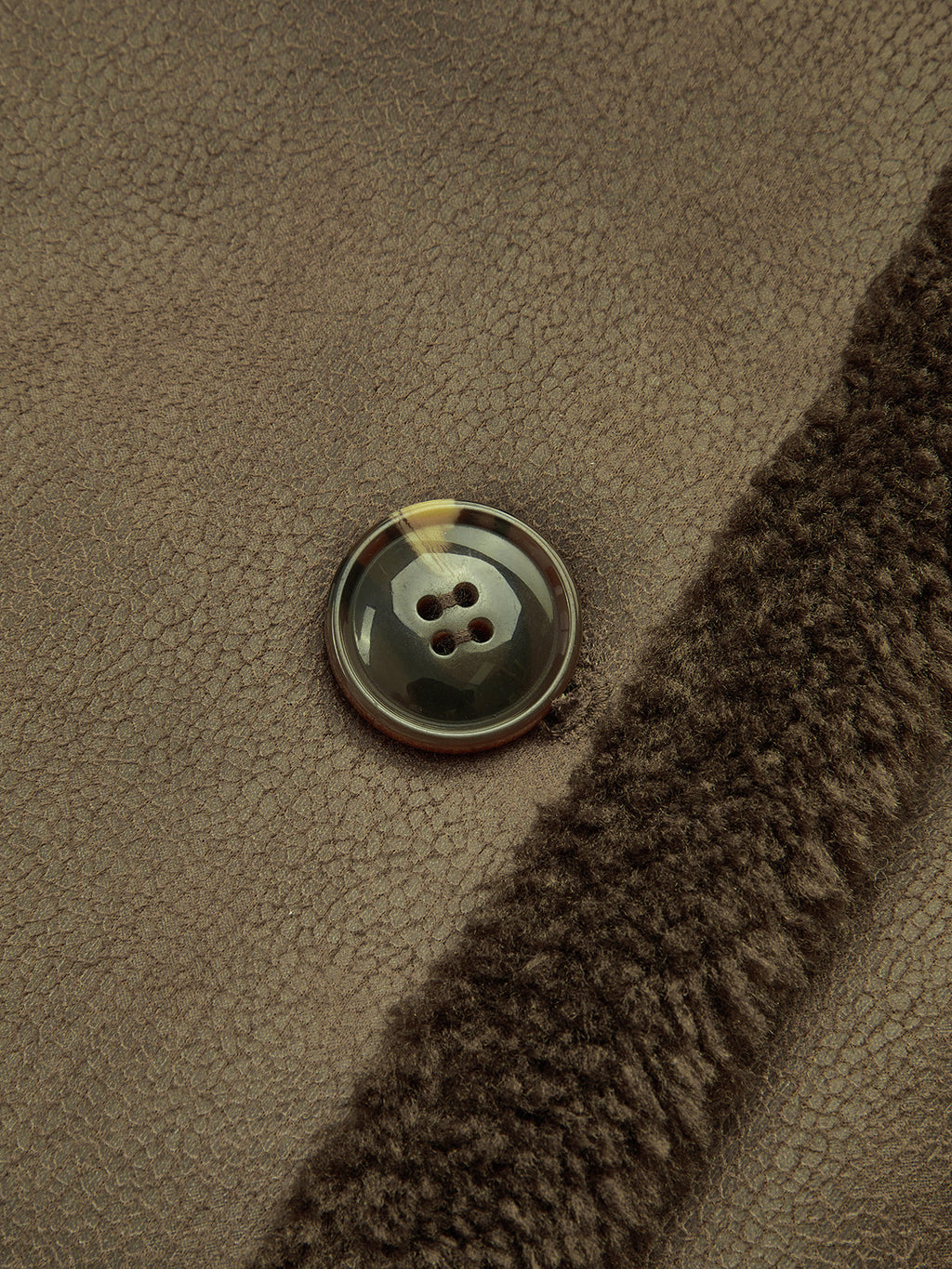 Sophia | Cozy Double-Breasted Fleece Lined Longline Coat