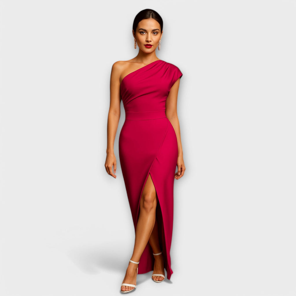 Sophia | Elegant Asymmetrical Evening Gown for Formal Events