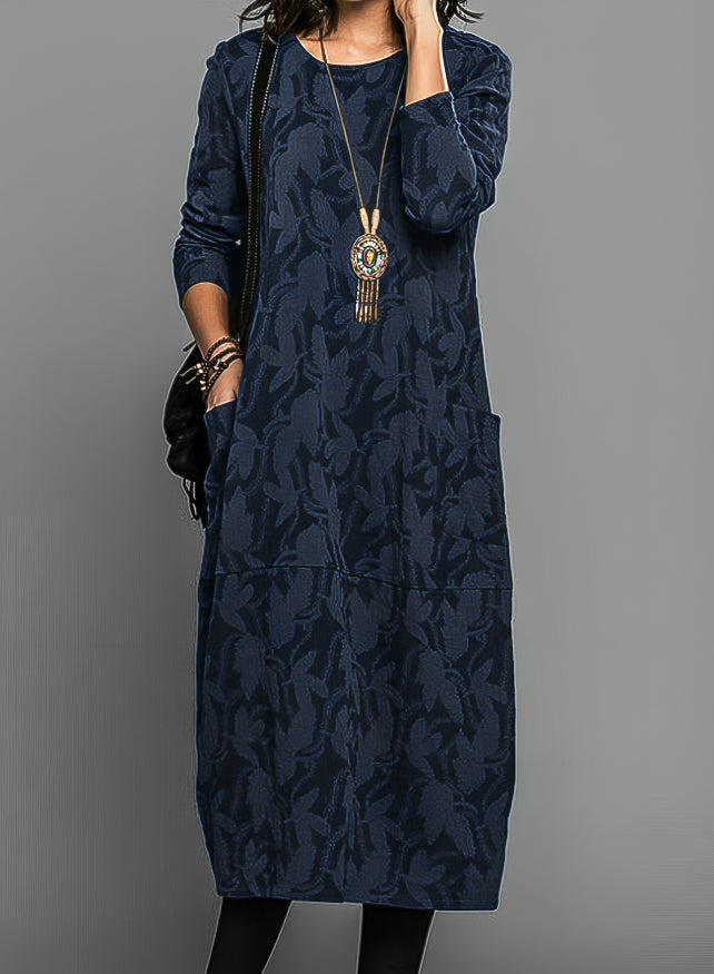 Sophia | Elegant Cozy Plus Size Dress for Winter