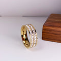 Sophia | Elegant Double Row Zirconia Ring
