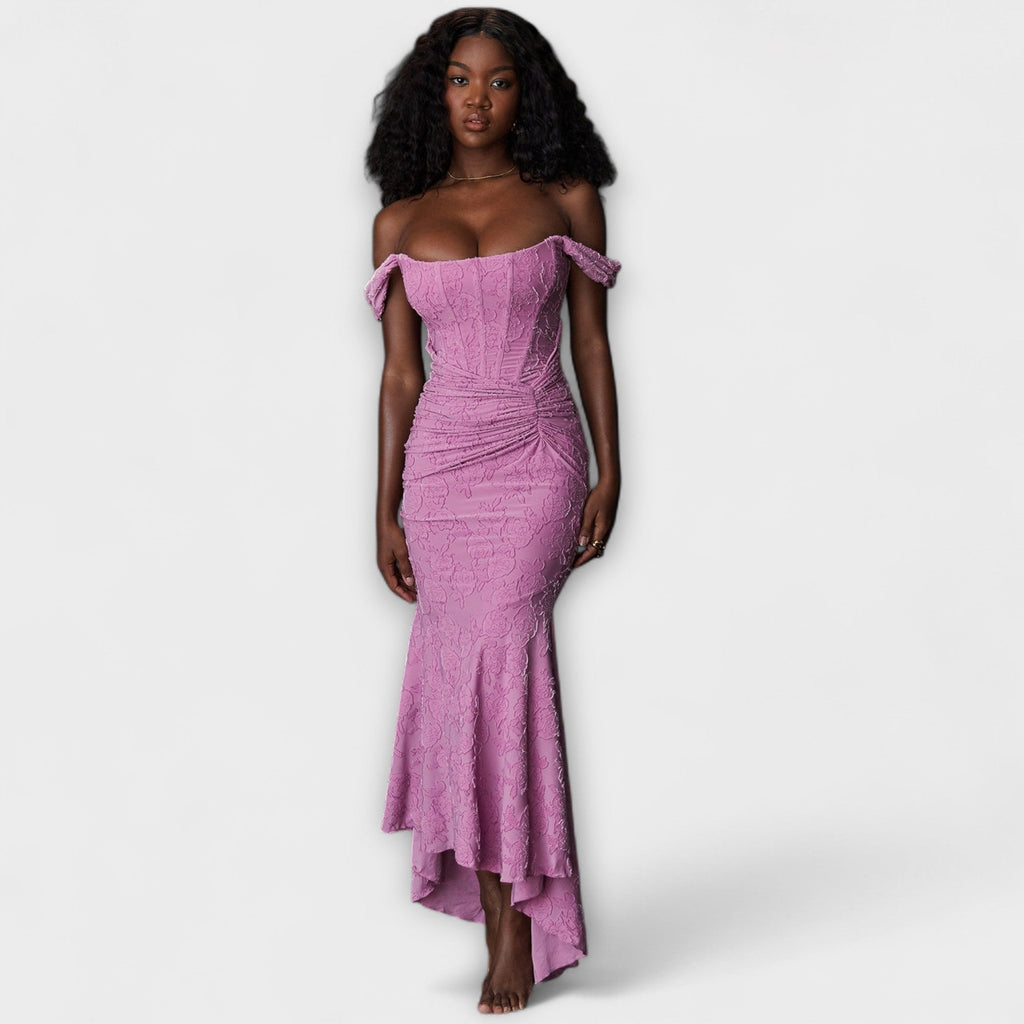 Sophia | Elegant Long Dress with Corset Design