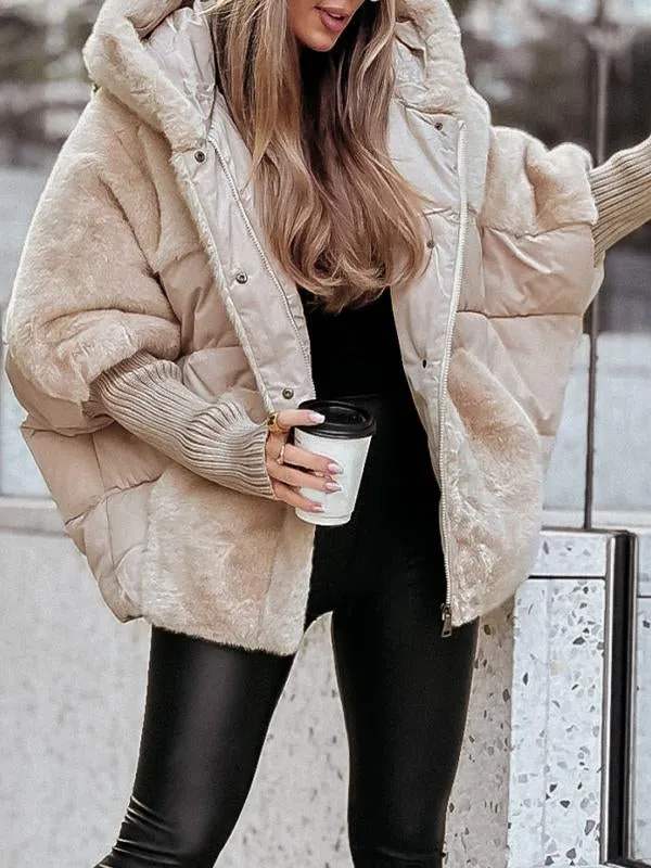 Sophie | Cozy Black Puffer Jacket for Women