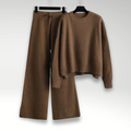 Sophie | Cozy Relaxed Womens Lounge Set with Wide Leg Pants