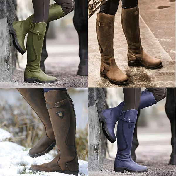 Sophie | Elegant Black Knee High Boots for Women