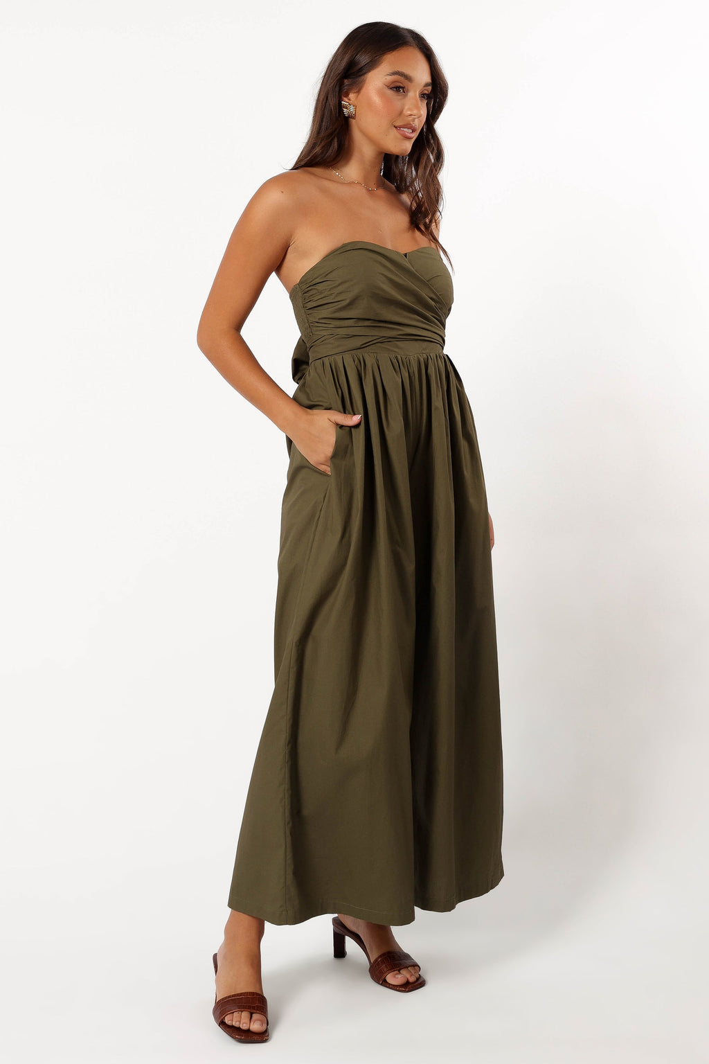 Sophie | Elegant Black Wide Leg Jumpsuit for Women