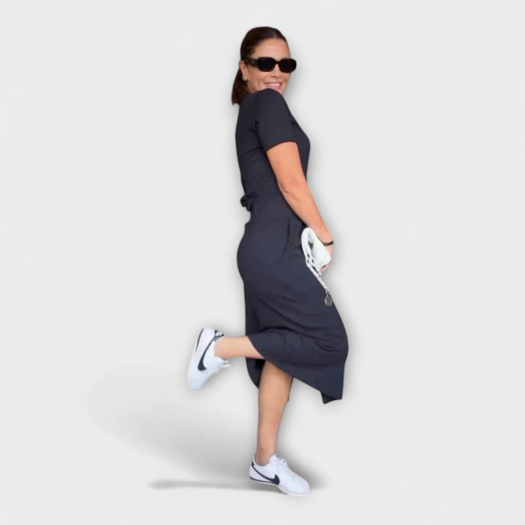 Sophie | Elegant Breezy V-Neck Top and Skirt Set for Women's Outfit