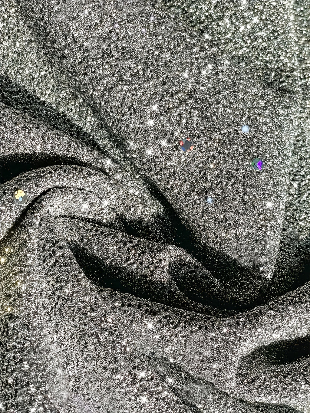 Sophie | Elegant Glitter V Neck Cocktail Dress