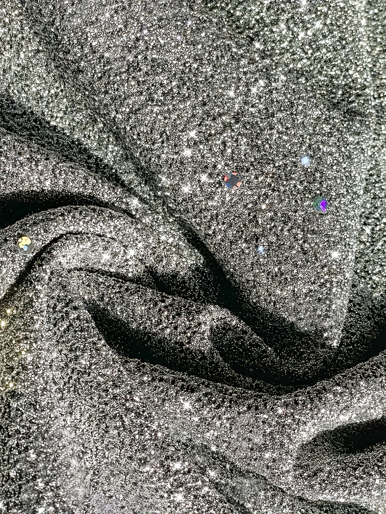 Sophie | Elegant Glitter V Neck Cocktail Dress