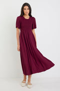 Sophie | Elegant Shirred Summer Dress