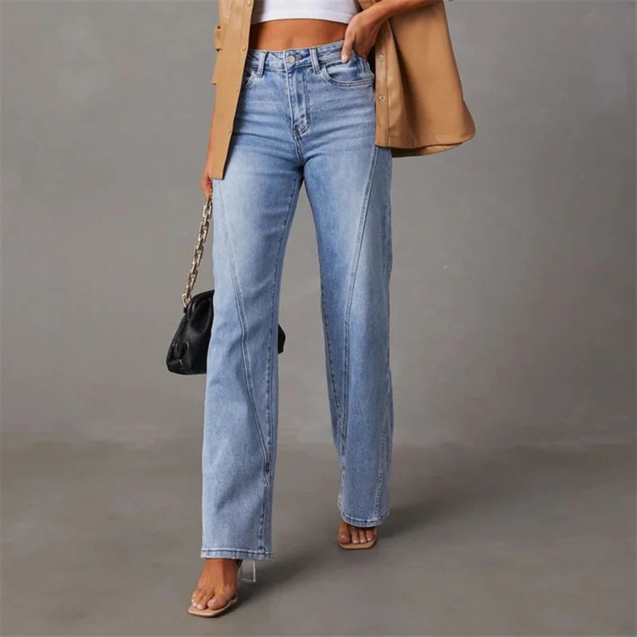 Sophie | Stylish High-Waisted Wide Leg Jeans for Women