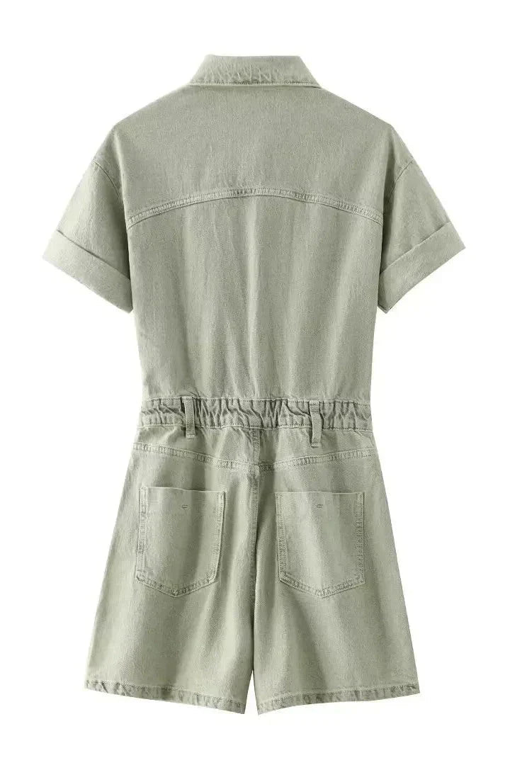 Sophie | Stylish Lightweight Utility Romper for Women